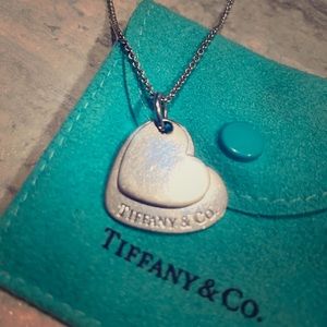 Tiffany & Co. double heart necklace